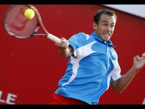 Lukas Rosol vs Gilles Muller Bucharest 2013 Highlights