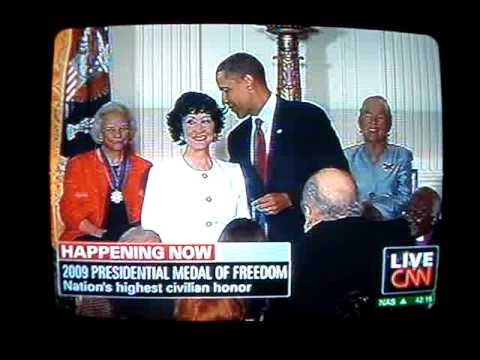 Chita Rivera awarded Presidential Medal of Freedom