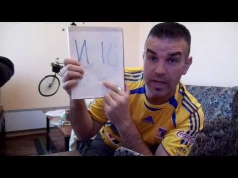 An Idiot Practicing Serbian Language  #2... 1/2 of the Alphabet