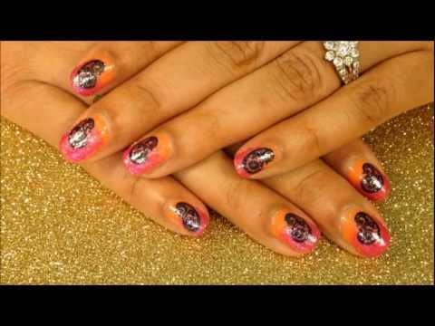 Indian/Pakistani Bridal Nail Art Stamping : Cheeky Image Plate