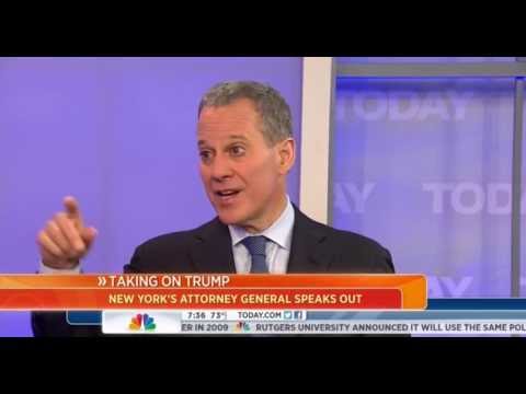 New York Attorney General Eric Schneiderman ATTACKS Donald Trump In 'Today Show' Interview