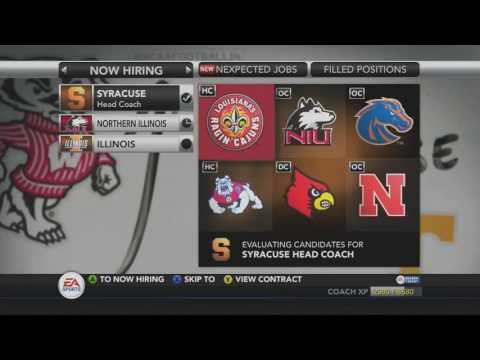 NCAA Football 14 Dynasty - I accepted the Head Coaching Position at... - Season One (Ending)