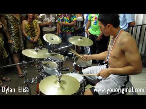 Dylan Elise, World's greatest drummer? 2/4