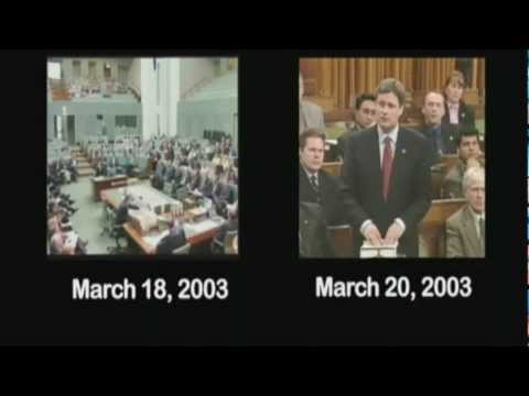 WTF?? Canadian Prime Minister and Australian Prime Minister, Same Speech on Iraq