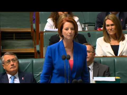 Australian PM Julia Gillard's anti-sexism tirade goes viral