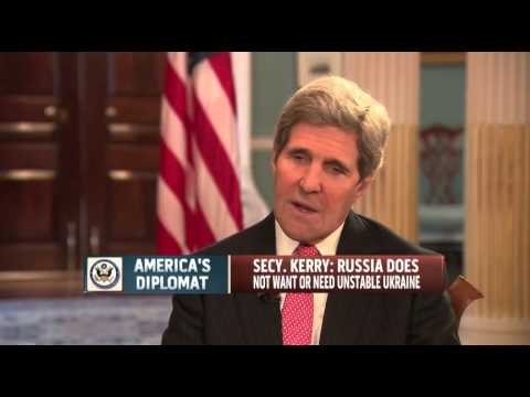 John Kerry's Interview To Andrea Mitchell On Russia: 