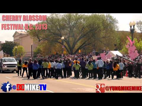 MYA & COCO JONES @ CHERRY BLOSSOM PARADE D.C. 2013!!!!