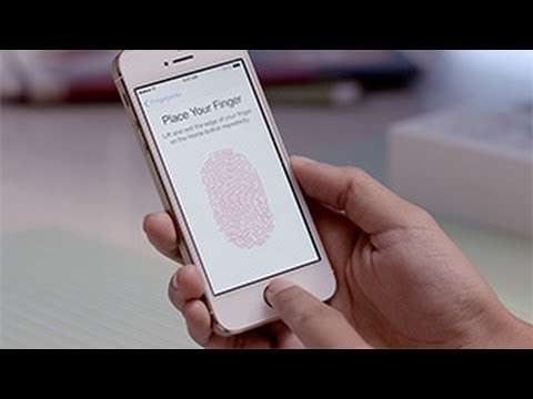 Apple - iPhone 5s - The new Touch ID fingerprint identity sensor