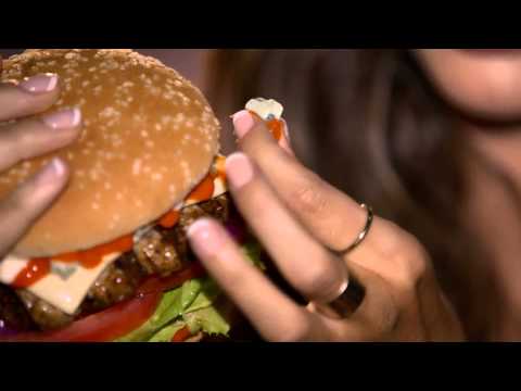 Katherine Webb Carl's Jr. Commercial - Buffalo Blue Cheese Burger