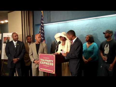 Reporters vs. Conservative Black Leaders at Press Conference 8 4 2010