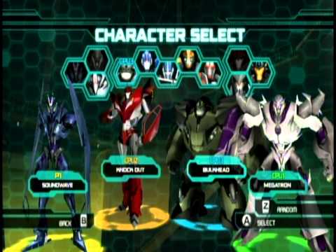 Transformers Prime The Game - Multiplayer Mode - Emblem Battle