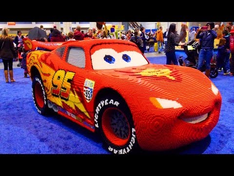 325,000 LEGO Blocks CARS Lightning McQueen 2014 Kidsfest Superman Hulk Batman Disney Pixar