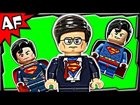 Superman CLARK KENT Exclusive Lego DC Super Heroes Unite Minifigure Review