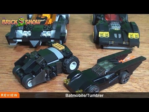 LEGO Polybag Batmobile 2012 vs. 2014 Comparison