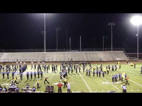 Clements HS Band -- Finals of 2013 Friendswood Marching Festival