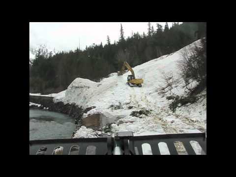 Glacier National Park - April 11, 2011 - Plowing on the Going-to-the-Sun Road