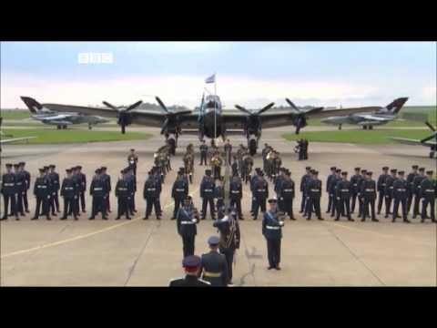 RAF sunset ceremony