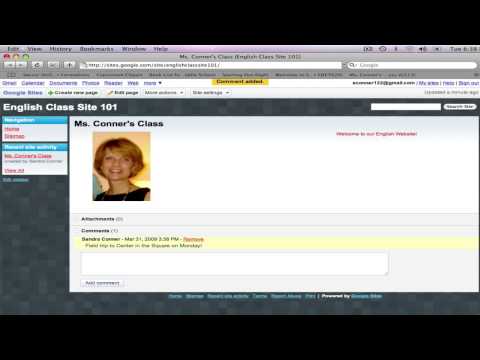 Google Sites #2: How to Edit and Add Media to your Google Site