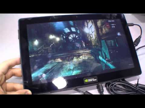 First NVIDIA Tegra 4 Tablet with Gaming Demo