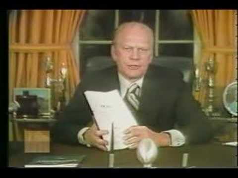 President Gerald Ford - Address on Energy Policy