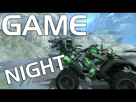 Game Night: Halo Reach - Mario Kart Battle