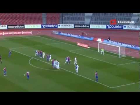 Xherdan Shaqiri Wonderful Goal: Grasshopper - FC Basel (10.3.12)