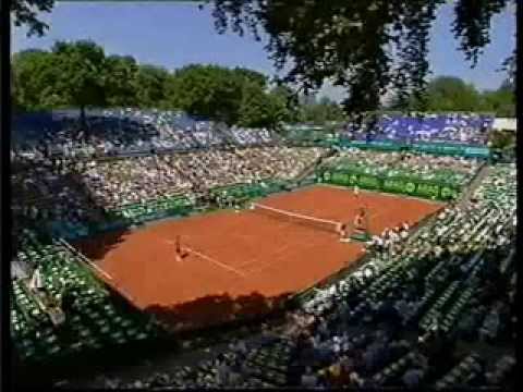 Juan Balcells vs Nicolas Kiefer. World Team Cup . Dusseldorf 2000.