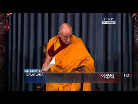 Dalai Lama Opening Prayer in U.S. Senate (C-SPAN)