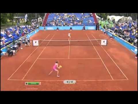 Martina Hingis vs Elena Dementieva 2012 Moscow Exo Highlights