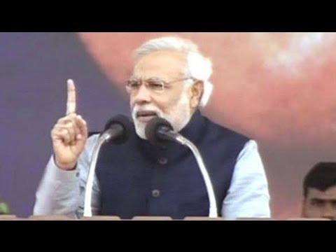 Narendra Modi takes on Congress, Samajwadi Party at Lucknow rally