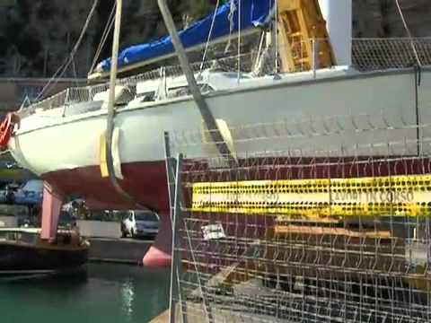 Launching SABRE 27 SOLEMIA - Ligurian Sea, November 2011