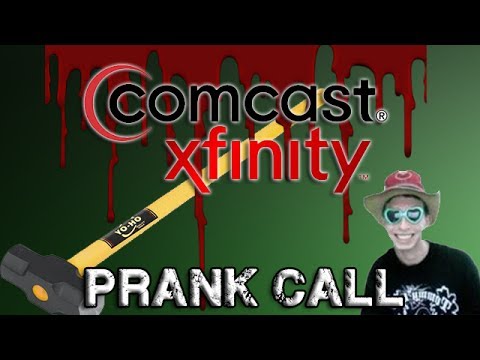 Mitch Calls Comcast.. CRAZY Prank Call