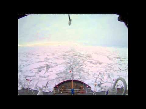 Approaching the North Pole on an Icebreaker:  West Arctic Ocean in Aug-Sep 2011