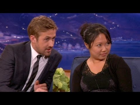 Ryan Gosling Drafts An Interview Buddy From The Audience - CONAN on TBS