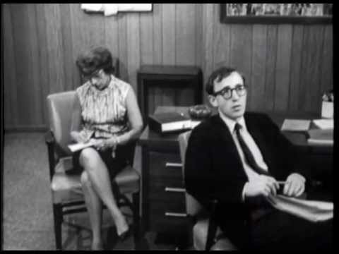 Woody Allen Pranking A Secretary At Candid Camera Show