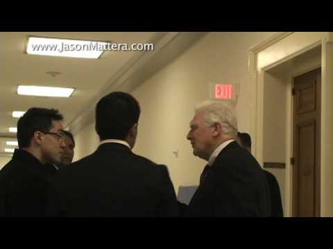 Jim Moran wants to fight when asked about 