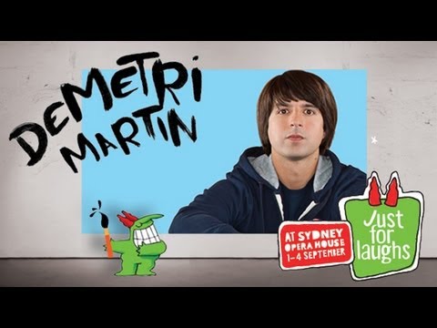 Demetri Martin - Just For Laughs 2011 at Sydney Opera House