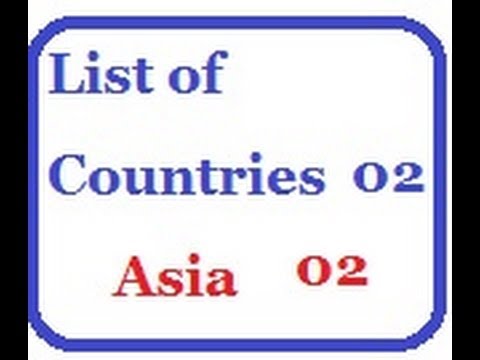 List of Countries 02