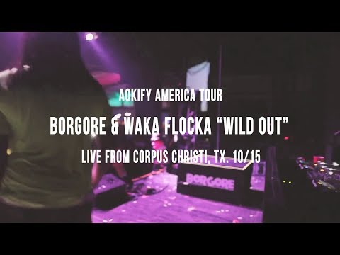 Borgore & Waka Flocka Flame perform 