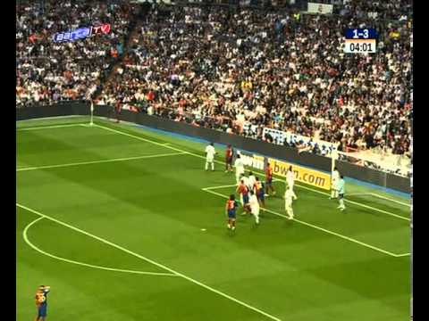 Barcelona vs Real Madrid - El Clásico, Spring 2009, at Santiago Bernabéu