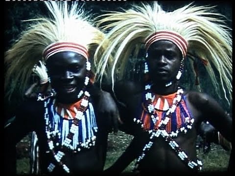 Dance performance in Belgian Congo 1956