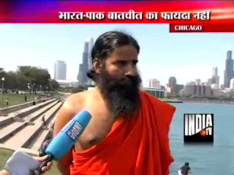 India Tv exclusive interview of Baba Ramdev in Chicago