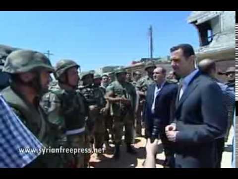 Syria News 1.8.2013, President Bashar Al-Assad visits soldiers to mark Army Day and pledge victory