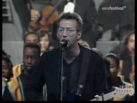 Eric Clapton & Luciano Pavarotti - Holy Mother (Live 1996) (Pavarotti & Friends) (HQ 16:9)