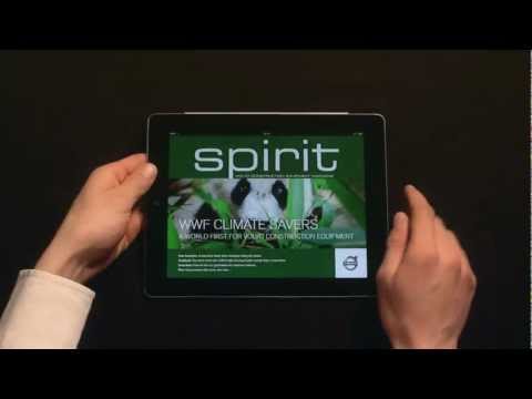 Volvo Spirit Magazine iPad app