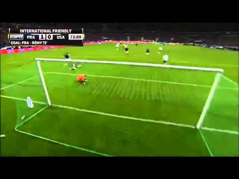 France vs USA 1-0 All Goals and Highlights / Loïc Remy Goal 2011-11-11