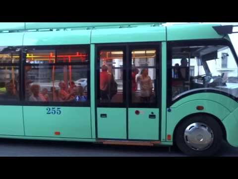 Another Ride on a trolleybus in Tiraspol, Transnistria