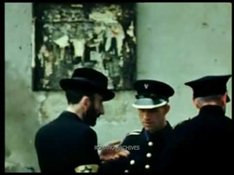 1939 Poland - Market Day and Jews In Occupied Krakow - German Amateur Film