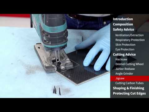 How to Cut Carbon Fibre Sheet and Carbon Fiber Parts (Technique & Safety)