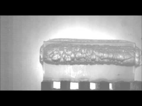 30 Carbine Lake City 1952 110gr FMJ slow motion ballistic gelatin